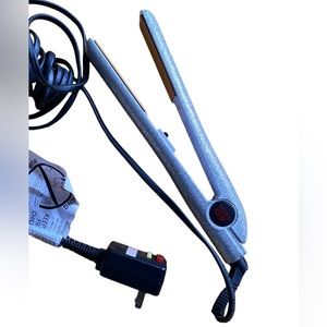 CHI flatiron silver sparkles